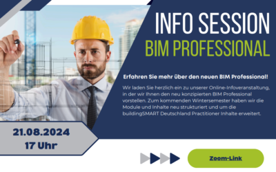 BIM Professional: Einladung zur Infoveranstaltung