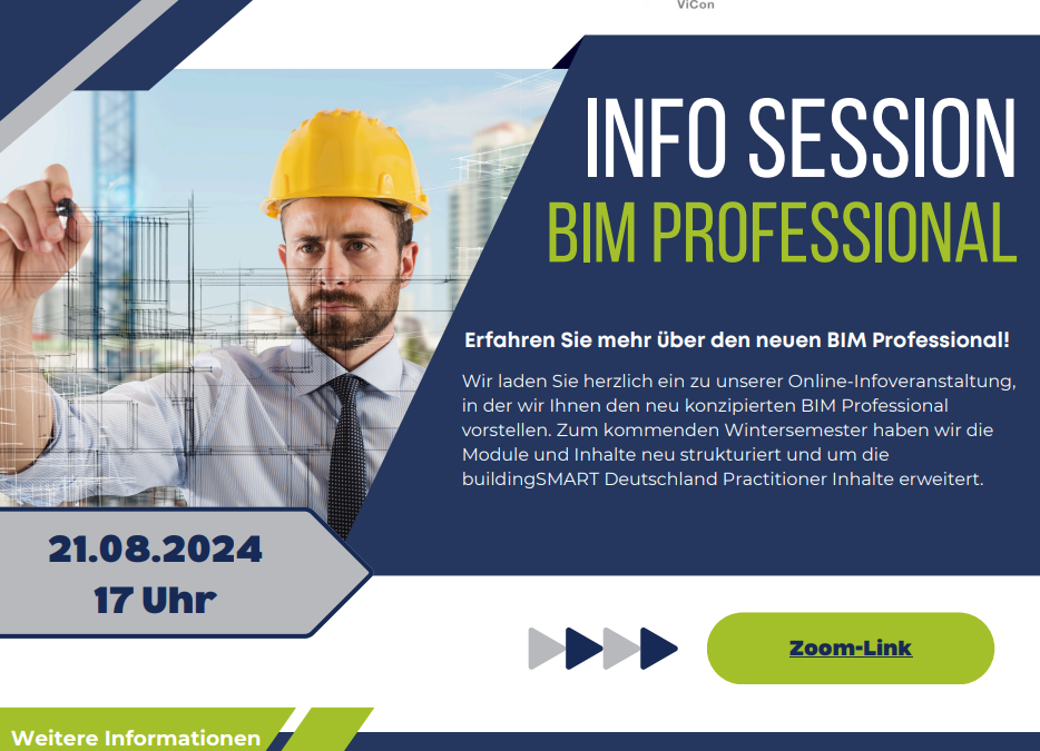 BIM Professional: Einladung zur Infoveranstaltung