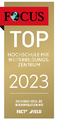 Auszeichnung durch das Focus Magazin Business zu einem der besten Weiterbildungsanbieter Deutschlands