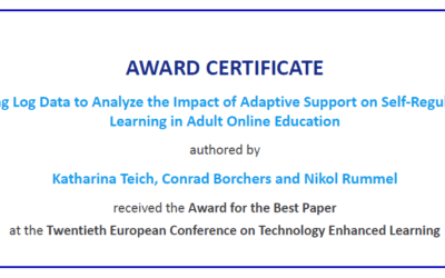 Best Paper Award für Forschung zum WILLEN-Projekt