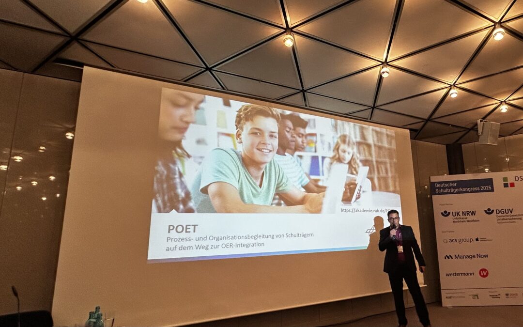 POET auf dem Deutschen Schulträgerkongress 2025
