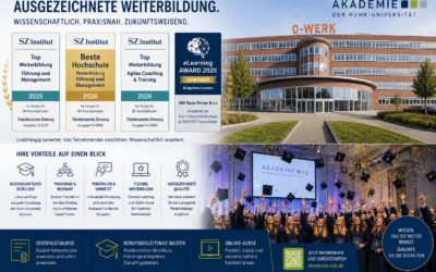 Akademie der Ruhr-Universität Bochum mehrfach ausgezeichnet