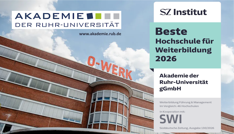Karriereboost mit Hochschulkursen – erneute TOP Platzierung im SZ-Ranking
