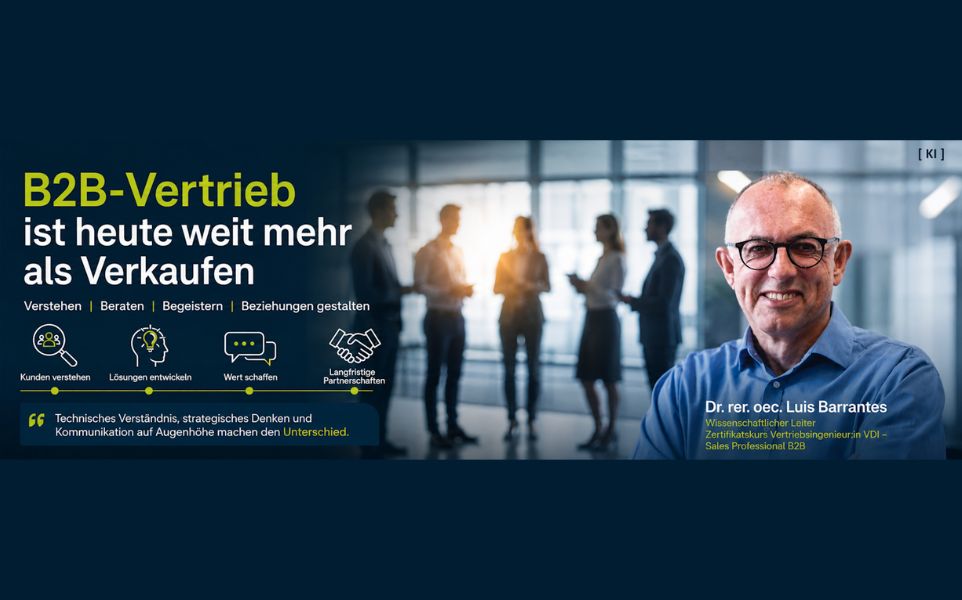 B2B-Vertrieb ist heute weit mehr als Verkaufen