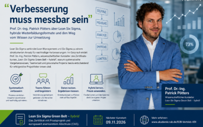 Verbesserung muss messbar sein